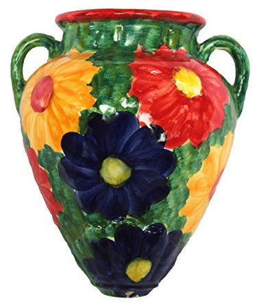 Spanish wall tinaja - Primavera design from Cactus Canyon Ceramics